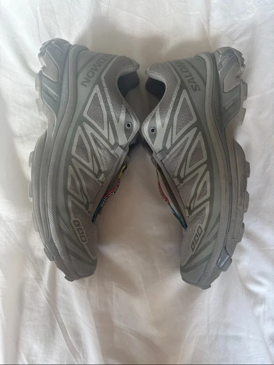 Salomon XT6 Ghost Gray/Gray Flannel GUC - Picture 3 of 7